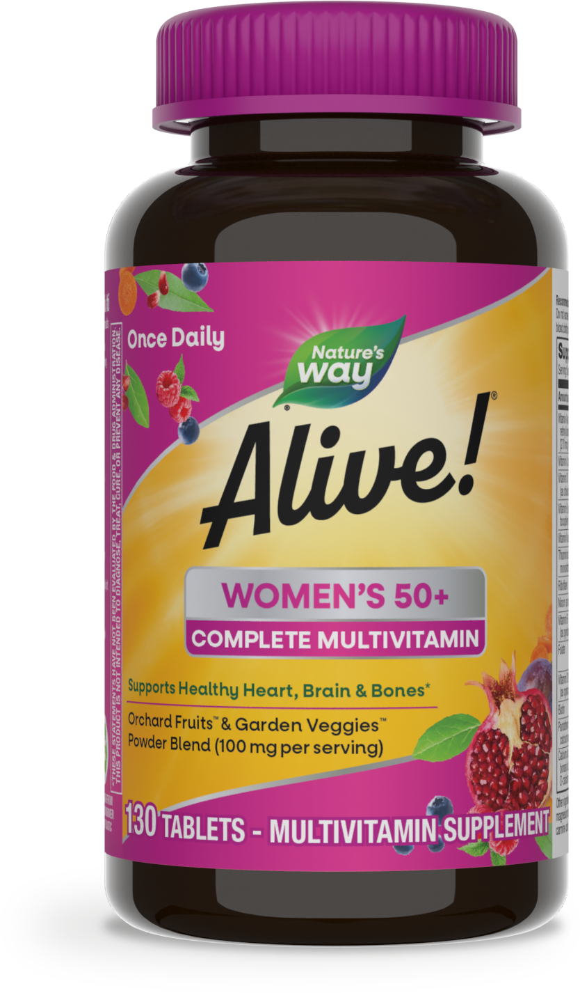 Alive!® Women’s 50+ Complete Multivitamin