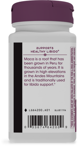 Maca - left side of pack Sku:64200