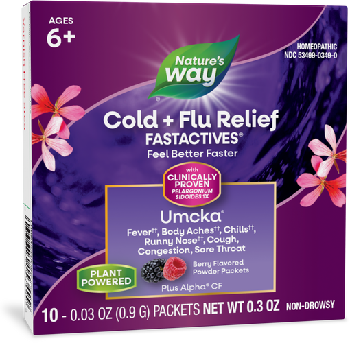 Natures's Way Cold+Flu Relief FastActives® Sku:15349