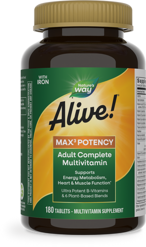 Natures's Way Alive!® Max3 Potency Multivitamin Sku:14928