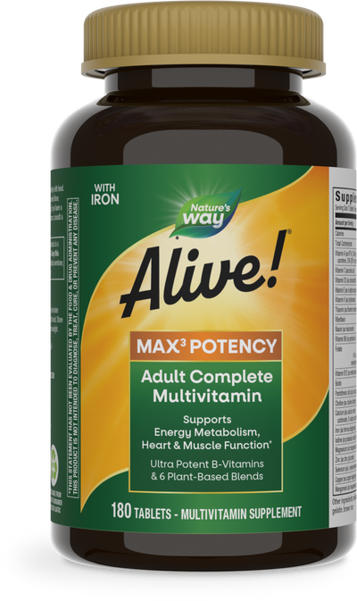 Alive!® Max3 Potency Multivitamin