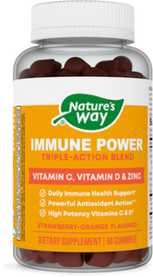 <{%PRIMARY_14294%}>Nature's Way® | Immune Power Gummies, 60 gummies, Strawberry-Orange