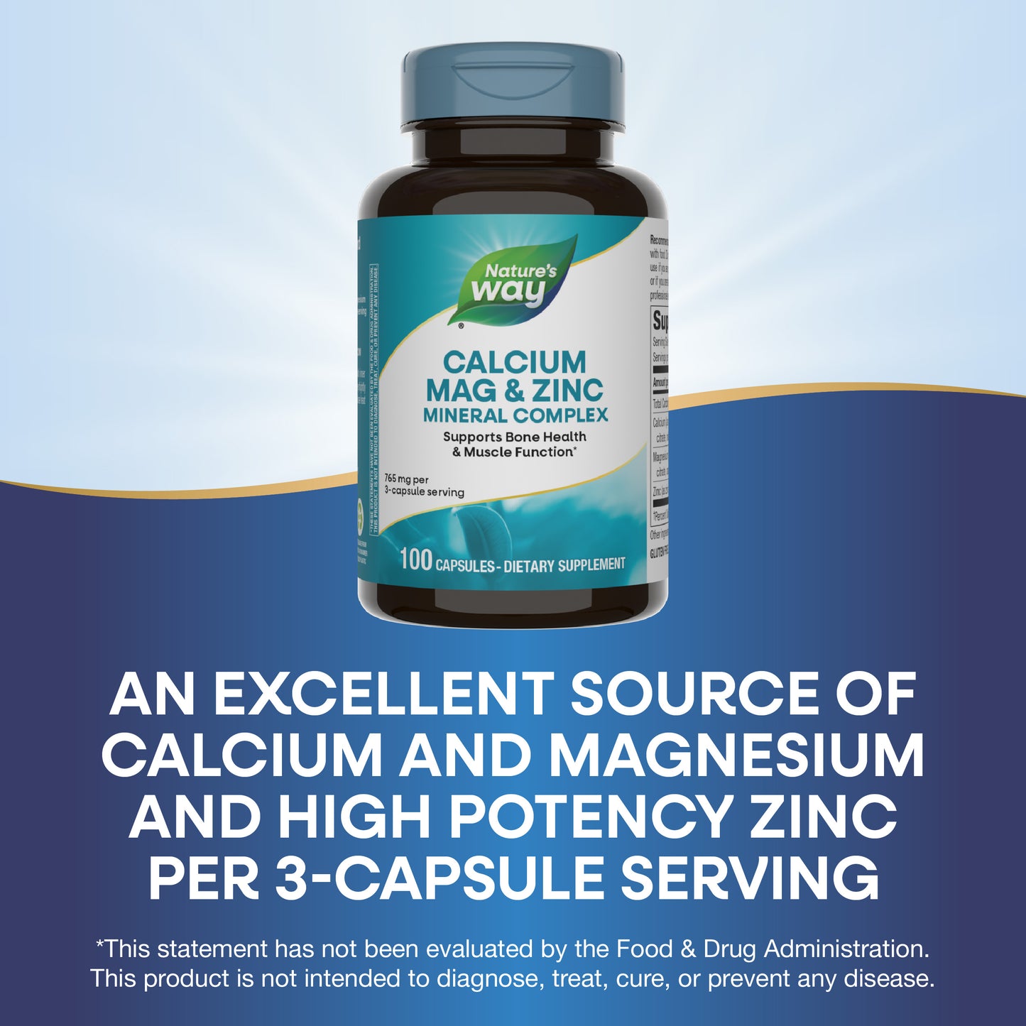 <{%MAIN5_41410%}>Nature's Way® | Calcium-Magnesium-Zinc