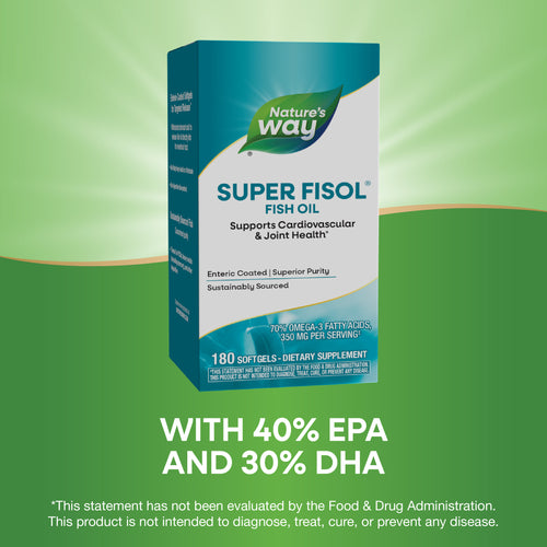 Nature's Way® | Super Fisol™ Fish Oil Sku:15518