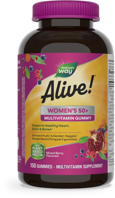 Alive!® Women's 50+ Gummy Multivitamin