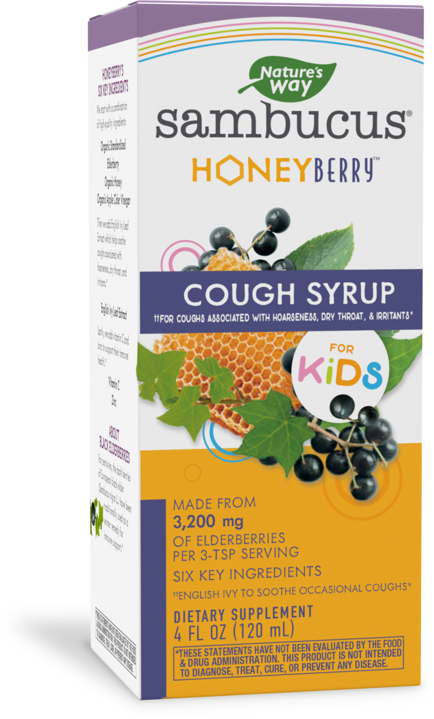 Sambucus HoneyBerry Kids Cough Syrup - Short Expiration Sale²