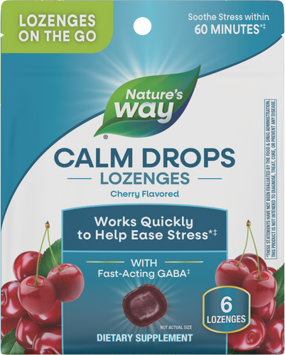 Natures's Way Calm Drops Cherry Lozenges Sku:15063