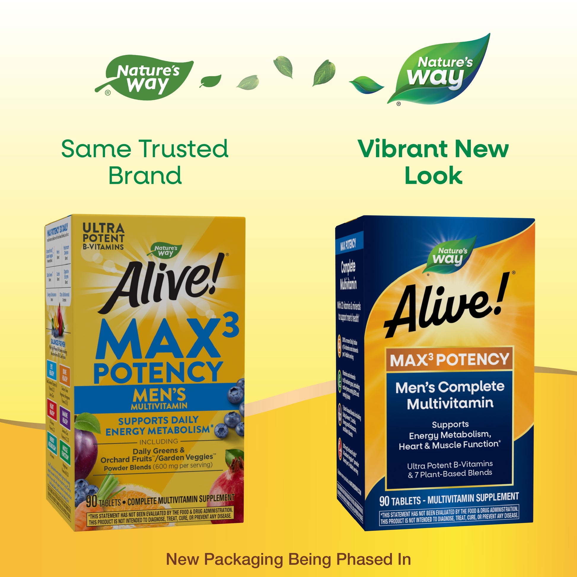 Nature's Way® | Alive!® Men's Max3 Daily Multivitamin