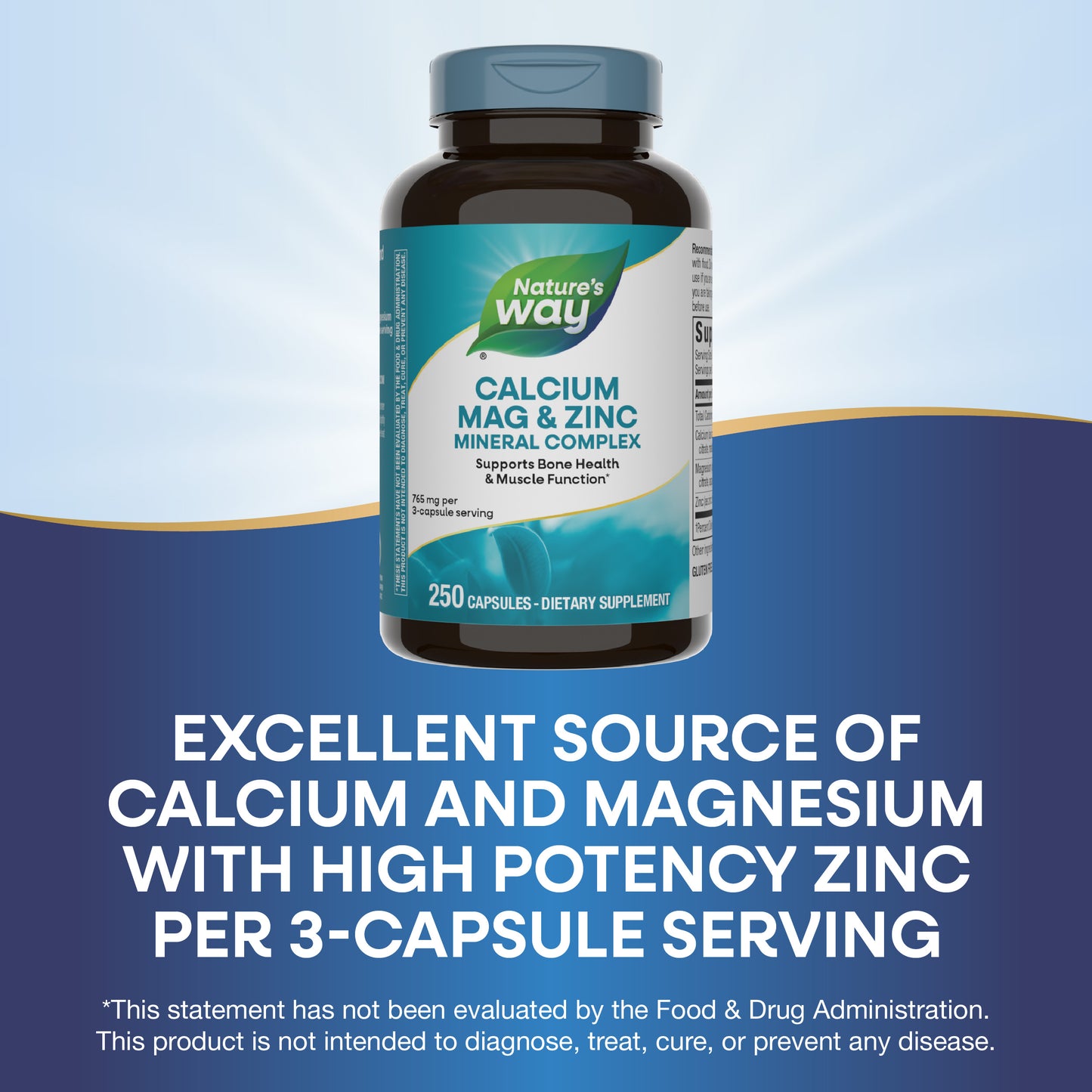 <{%MAIN5_41411%}>Nature's Way® | Calcium-Magnesium-Zinc