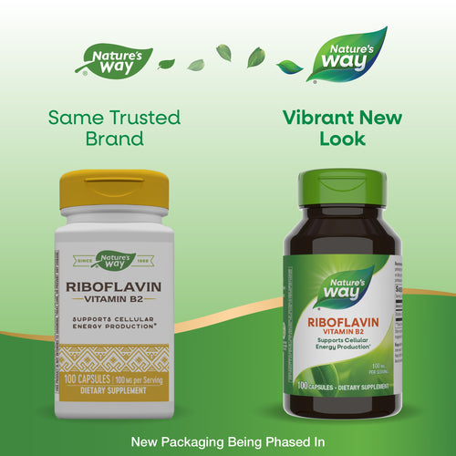 Nature's Way® | Riboflavin Vitamin B2 Sku:40421