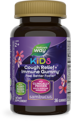 Natures's Way Sambucus Kids Cough Relief + Immune Gummies Sku:13676