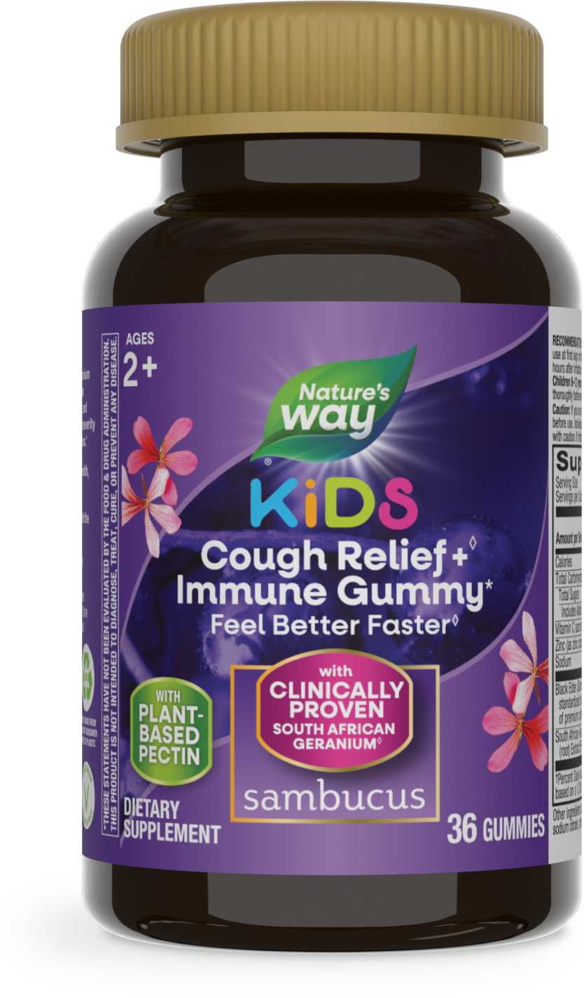 Sambucus Kids Cough Relief + Immune Gummies