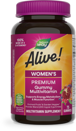 Natures's Way Alive!® Premium Women’s Gummy Multivitamin Sku:15897