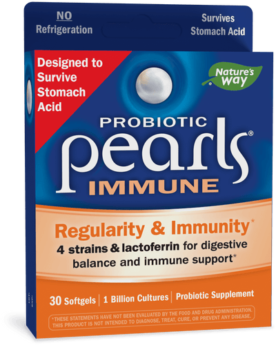 Natures's Way Probiotic Pearls® Immune Sku:04403