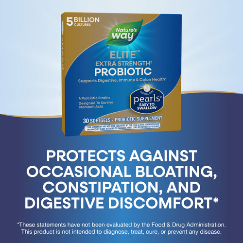 Nature's Way® | Pearls® Elite™ Extra Strength Probiotics Sku:56435