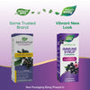 Sambucus Immune Syrup - package updates old to new Sku:6974