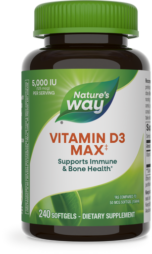 Natures's Way Vitamin D3 Max‡ Sku:15836