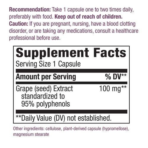 Nature's Way® | Grape Seed Sku:14320