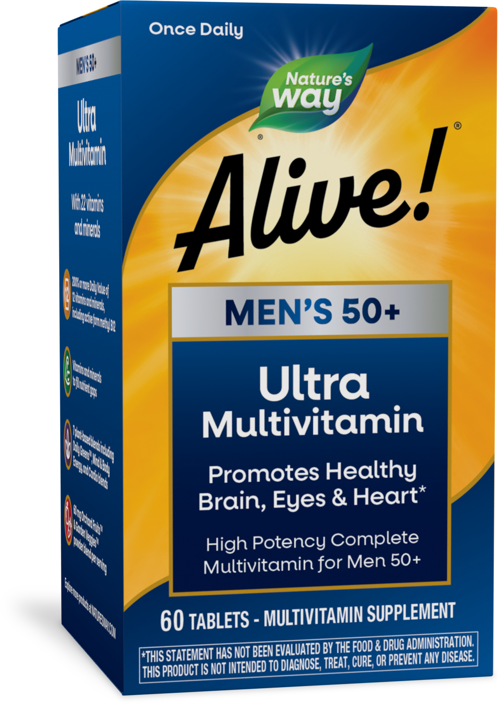 Alive!® Men's 50+ Ultra Multivitamin