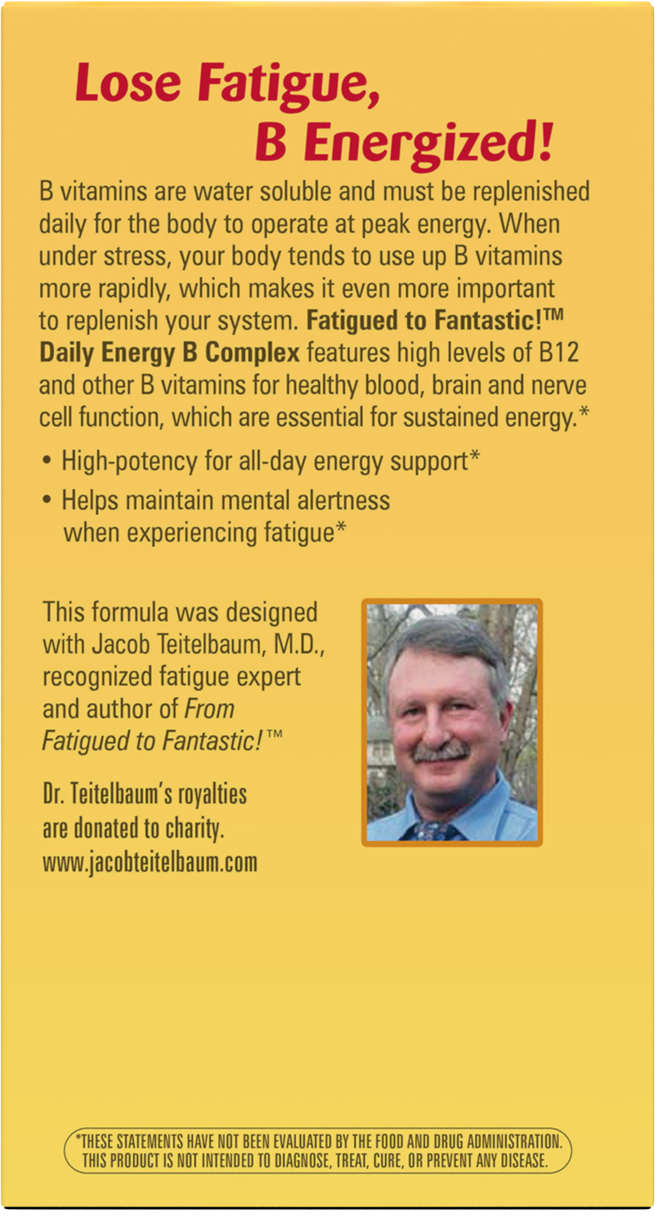 Nature's Way® | Fatigued to Fantastic!™ Daily Energy B Complex