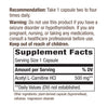 Nature's Way® | Acetyl L-Carnitine-Last Chance¹ Sku:15663