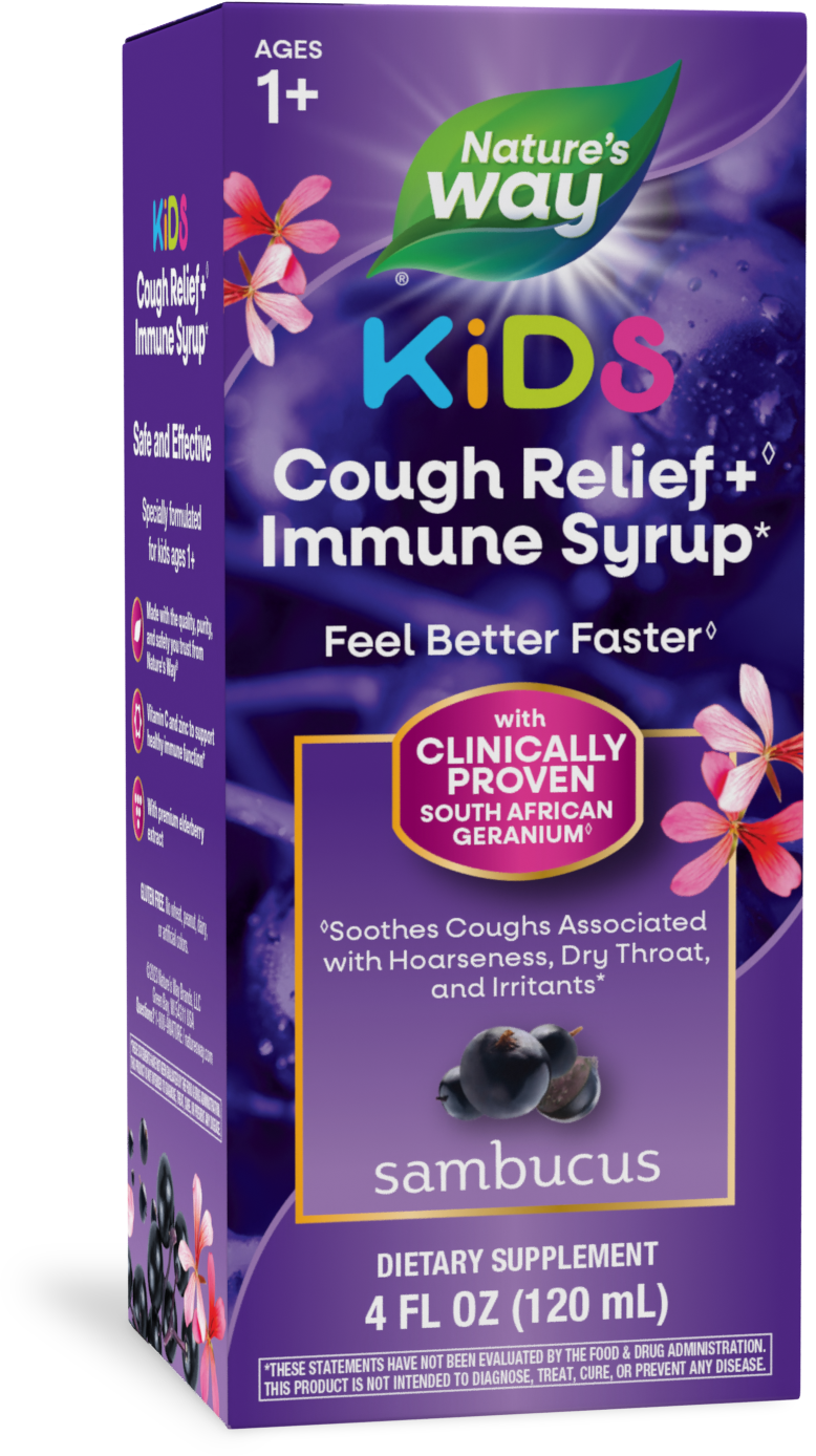 Sambucus Kids Cough Relief + Immune Syrup