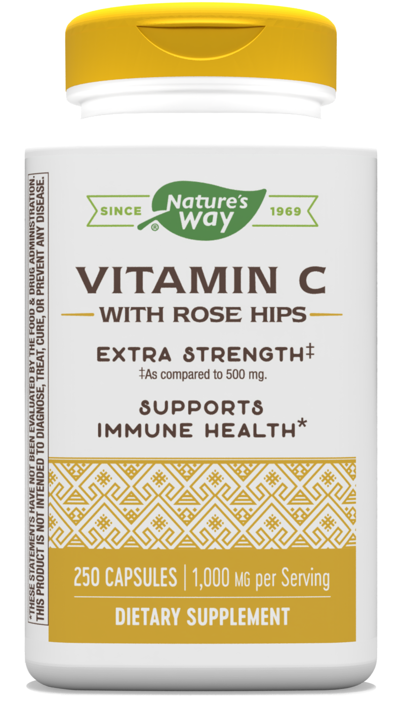 Vitamin C with Rose Hips Extra Strength‡
