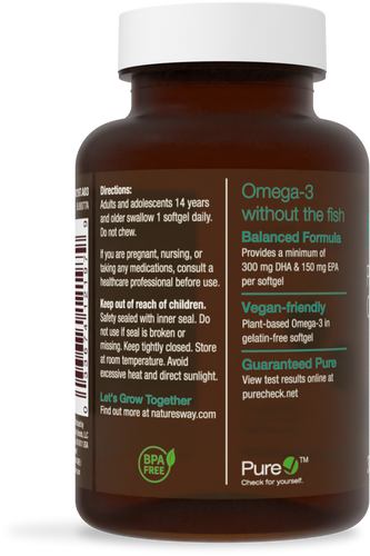 Nature's Way® | NutraVege® Omega-3 Plant Sku:12197