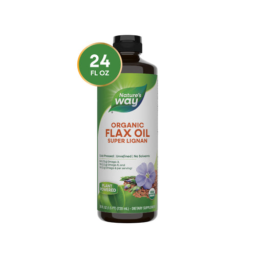 Nature's Way® | Organic Flax Oil Super Lignan Sku:15429