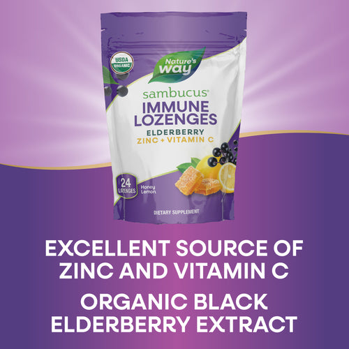 Nature's Way® | Sambucus Immune Lozenges Sku:12089