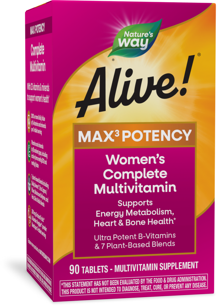 Alive!® Max3 Potency Women’s Multivitamin