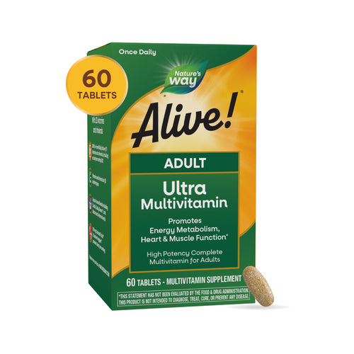 Nature's Way® | Alive!® Adult Ultra Multivitamin Sku:15679