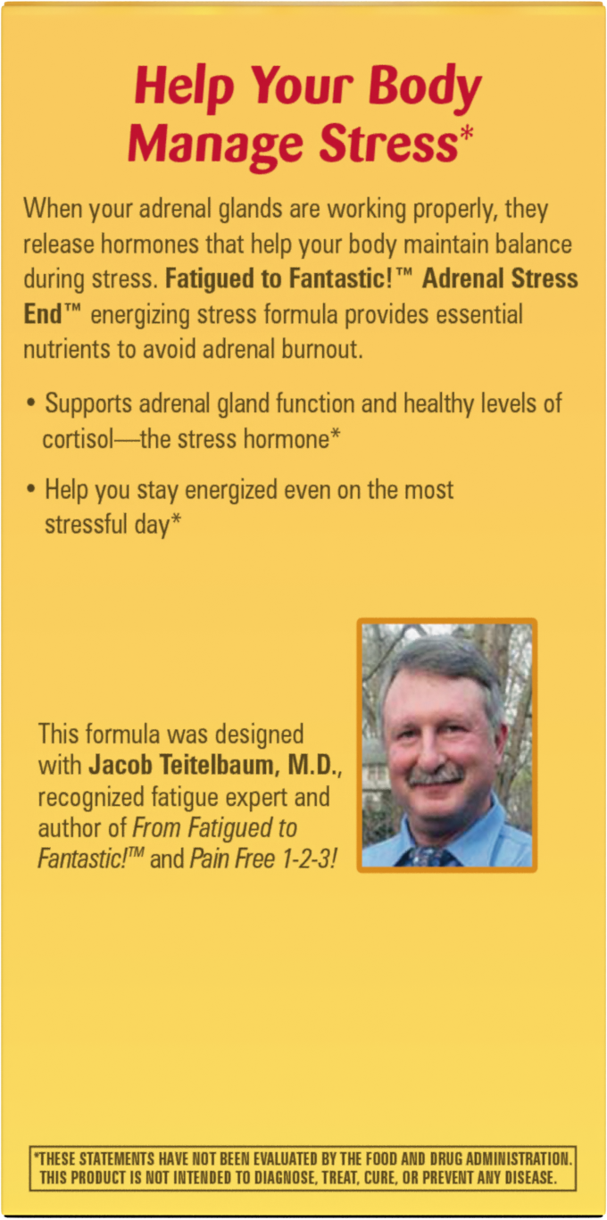 Nature's Way® | Fatigued to Fantastic!™ Adrenal Stress-End™
