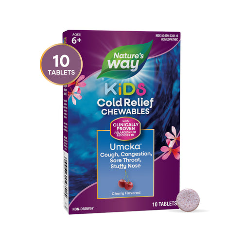 Nature's Way® | Umcka® Kids Cold Relief Chewables Sku:12351