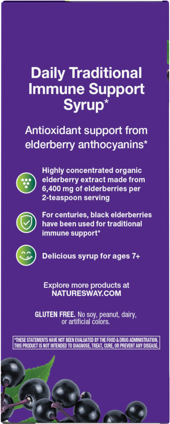 <{%MAIN4_15796%}>Nature's Way® | Sambucus Organic Elderberry Syrup