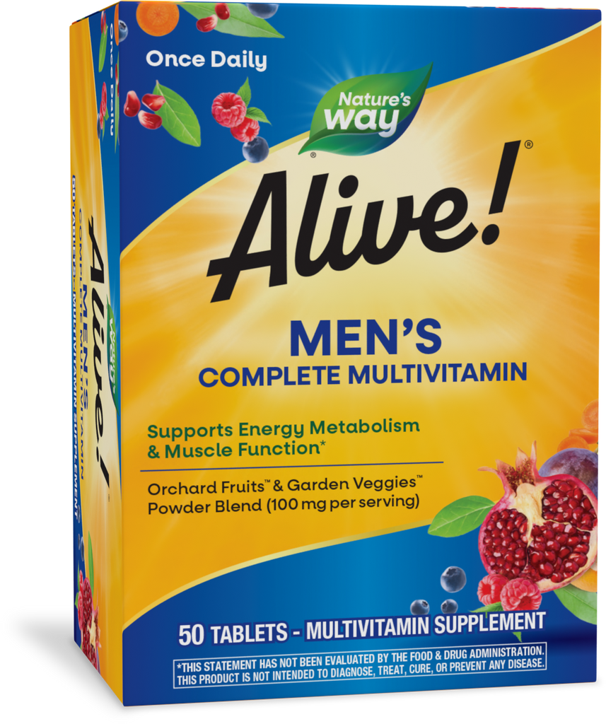 Alive!® Men’s Complete Multivitamin