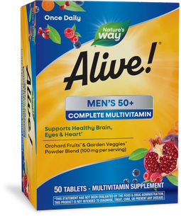Alive!® Men's 50+ Complete Multivitamin