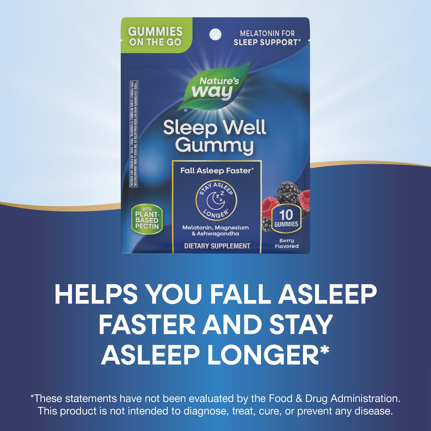 <{%MAIN3_14614%}>Nature's Way® | Sleep Well Gummy On the Go