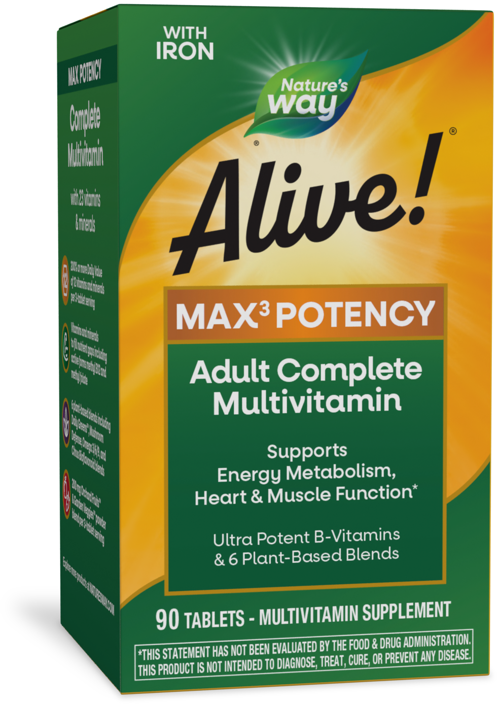 Alive!® Max3 Potency Multivitamin