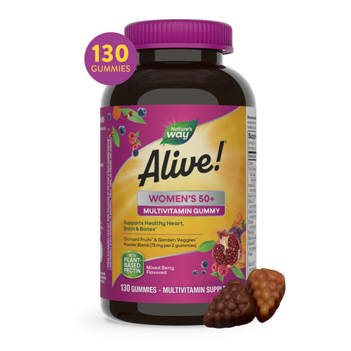 Nature's Way® | Alive!® Women's 50+ Gummy Multivitamin Sku:11537