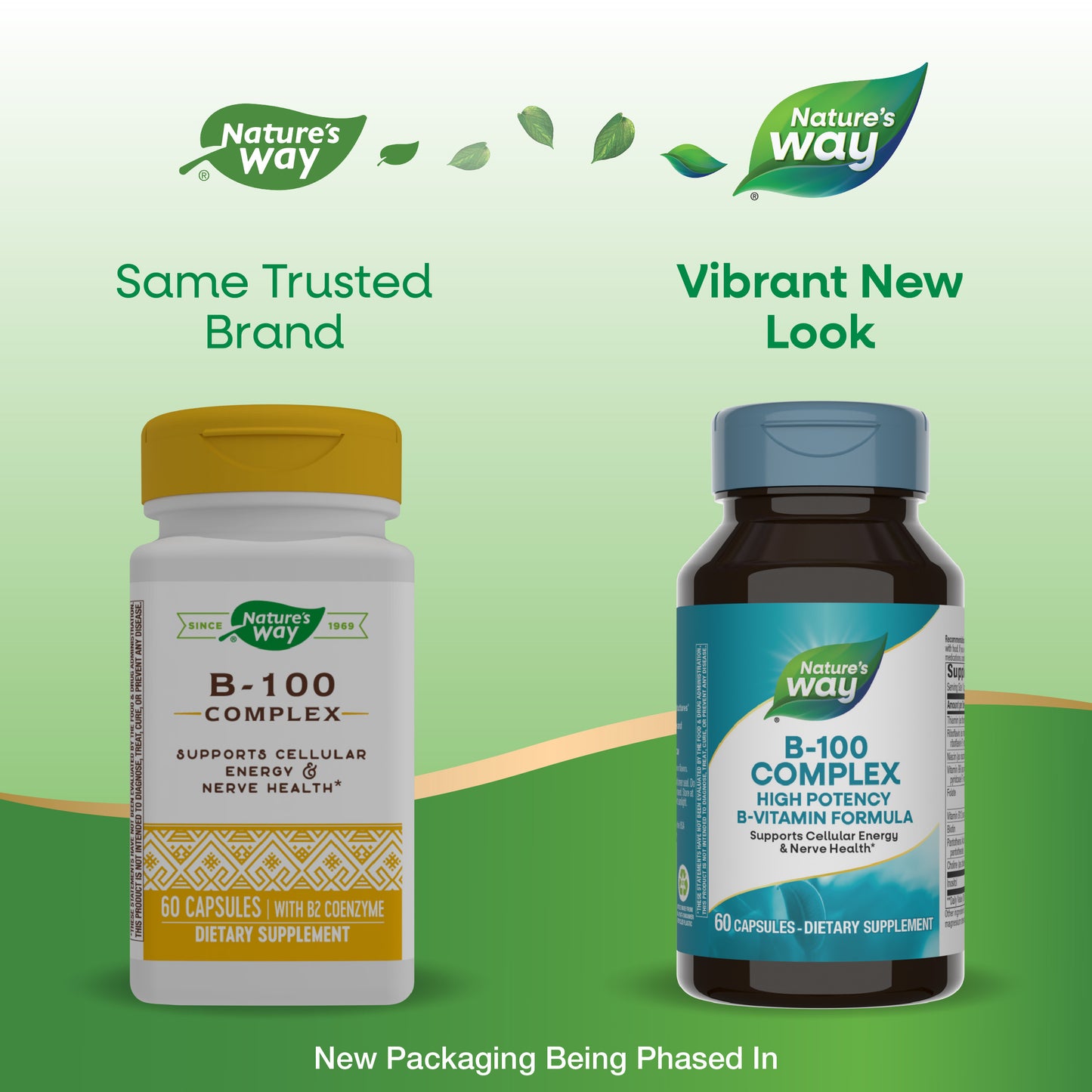 <{%MAIN1_40520%}>Vitamin B-100 Complex - package updates old to new