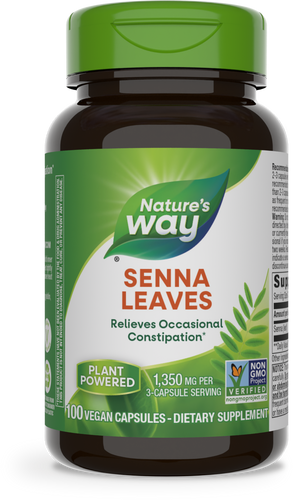 Natures's Way Senna Leaves Sku:17000