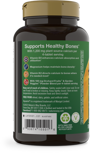 Nature's Way® | Alive!® Calcium Bone Support Sku:10501