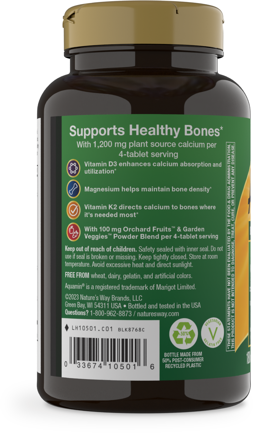 <{%MAIN4_10501%}>Nature's Way® | Alive!® Calcium Bone Support