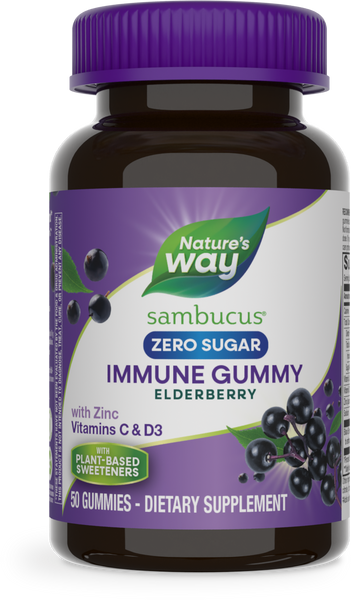 Sambucus Zero Sugar Immune Gummy