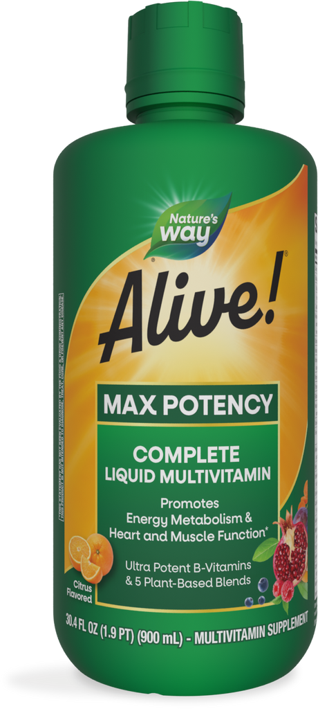 Alive!® Max Potency Liquid Multivitamin
