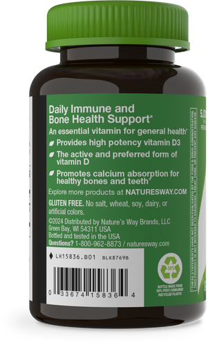 Nature's Way® | Vitamin D3 Max‡ Sku:15836