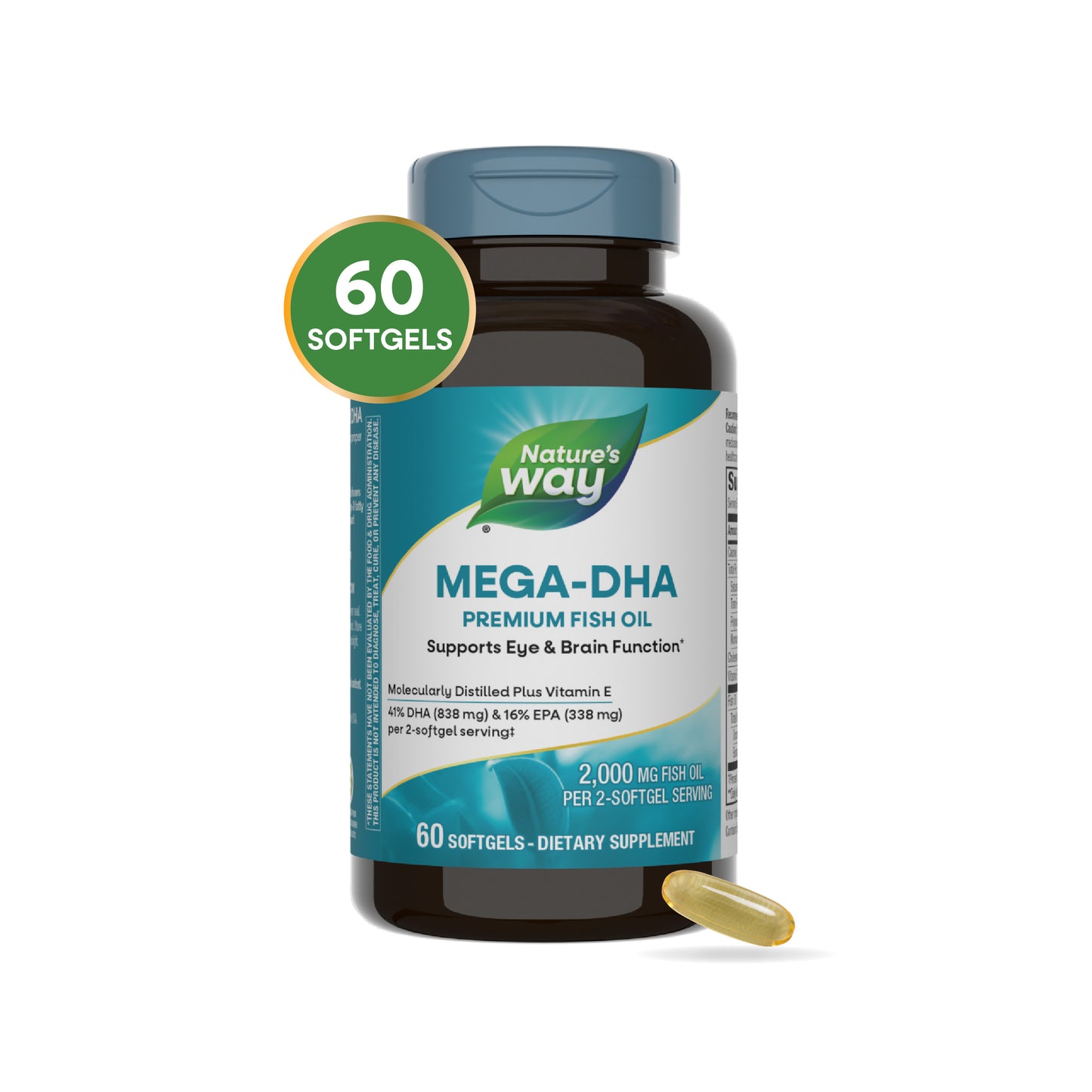 <{%MAIN7_15682%}>Nature's Way® | Mega-DHA Premium Fish Oil