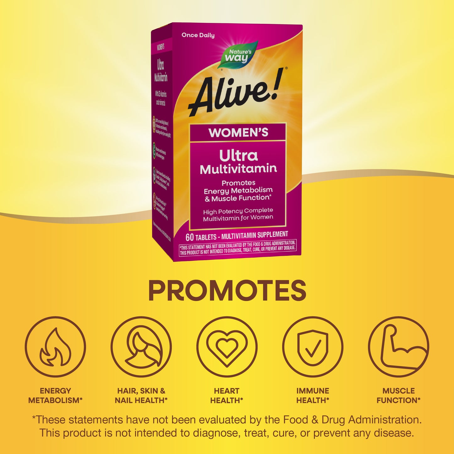 <{%MAIN6_15686%}>Nature's Way® | Alive!® Women's Ultra Multivitamin