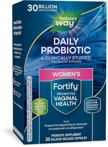 Natures's Way Fortify® Women’s 30 Billion Daily Probiotic Sku:10295